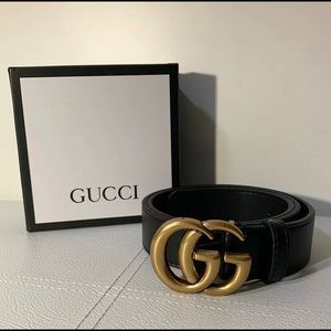 BEAUTIFUL HIGH QUALITY GUCCI GG BUCKLE BELT